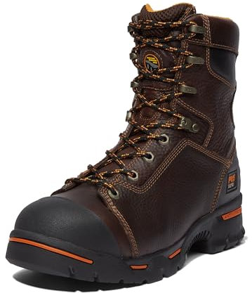 Timberland PRO Endurance - Stivali da lavoro industriali resistenti alle forature, 20,3 cm, Briar Brown 2024 Nuovo, 49.5 EU