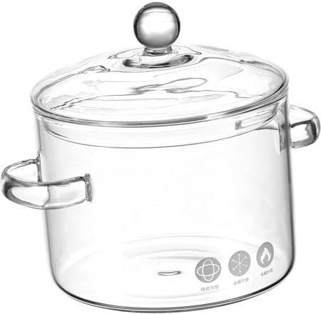 Marmite À Soupe En Verre Marmite À Nouilles Cuiseur À Ragoût Casserole À Soupe Domestique