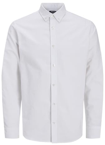 JJ REBEL Herren Jreboscar Shirt Ls Noos Hemd