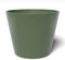 POTS&MORE Pot de Fleurs Conico 50 (diamètre 50 cm, Forme Ronde, Couleur Vert Olive, Hauteur 40,5 cm, Pot en Plastique, pour Plantes d'intérieur) VP015004