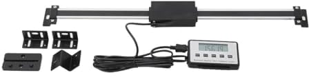 Lfhelper LCD Digitalanzeige Kit 0-300mm Digital Readout Kit Linearskala Anbaumeßschieber Präzises LCD-Ausleseset für Fräsmaschinen Drehmaschinen ±0,01mm Genauigkeit 3m/s