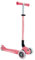 Globber Primo Foldable Plus Lights – Tretroller mit 3 Rädern für Kinder von 3 bis 9 Jahren, Rosa