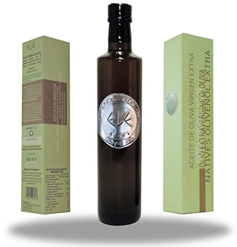 ELE EVOO,(Extra Virgin Olive Oil),Huile d'olive vierge extra grecque, pressée à froid, idée cadeau du Péloponnèse, fruitée et douce, en bouteille design, coffret cadeau