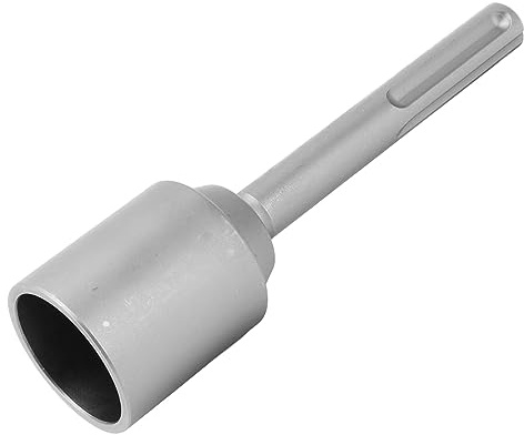 SDS MAX Erdnageleintreiber, T-Pfostentreiber Tiefenerder Erder Erdung Staberder zum Einstecken T Post Driver Bit Stahlzaunpfostentreiber (45mm)