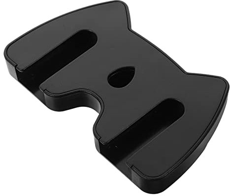 WATIIFUFU under Desk Game Controller Rack Abs Storage Holder for Switch Controllers Space-saving Organizer Compact Design for Tidy Setup Easy Accessibility Black Pearl Finish