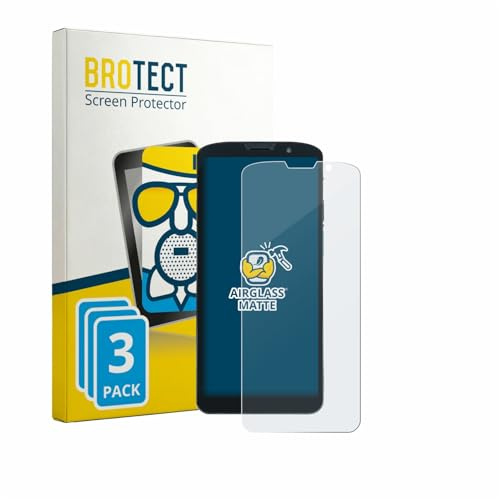 BROTECT Entspiegelungs Schutzglas für Unitech EA630 (3 Stück) Schutzfolie Panzer Glas Matt [Extrem Kratzfest 9H, Anti-Reflex, Anti-Fingerprint]