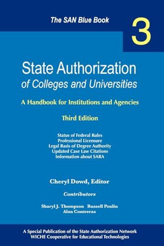 State Authorization of Colleges and Universities