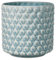 Bloomingville Pot de Fleur Dot - Pots de Fleurs décoratifs Couleur pour intérieur Style rétro créatif S (12,5 cm ø), Leu Ciel, Céramique