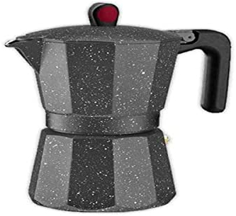 Cafetera Italiana MONIX Rock 6 Tazas | MONIX Induccion Vitro Gas Electrico