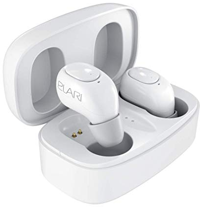 Elari EarDrops die leichtesten (je 3,9 g) drahtlose Bluetooth-Kopfhörer mit magnetischem Ladeetui und Unterstützung für Stereogespräche (Weiß)