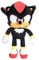 SEGA - Plüschtier Shadow Sonic Soft 30cm, Mehrfarbig (19950)