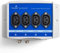 Bluelab POWERPODNA PowerPod für Bluelab Pro Controller, Elektronisch gesteuerte Netzschaltbox, 4 x IEC-Netzausgänge (15 A max. Einschaltstrom), Blau