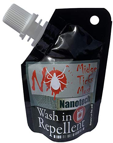 BushWear NO Tick Wash 50ml – Single Sachet Insect & Tick Repellent for Clothing – Long-Lasting Protection – Treats 5kg Laundry – Wash-In Formula for Hikers, Campers, Gardeners & Outdoor Workers