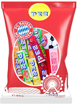 FC Bayern München PEZ-Spender inkl. Nachfüllungen 85g