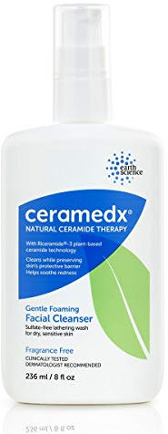 CERAMEDX - Sanfte sanft schäumende Gesichtsreinigung: Duft Fee (237 ml).