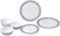 BRUNNER 0830148N.C6T Geschirrset, 12-teilig, BlueBAY, 3-teiliges Set