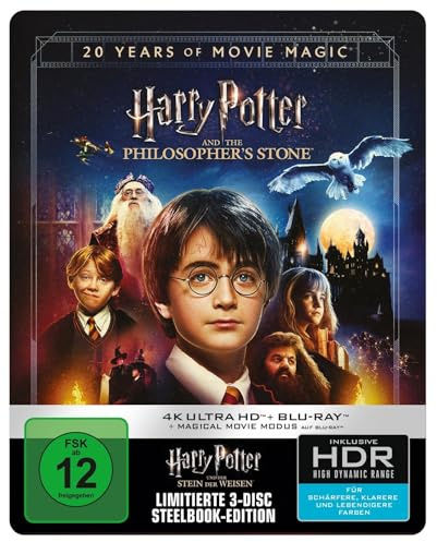 Harry Potter und der Stein der Weisen (Magical Movie Modus) - Steelbook [Blu-ray]
