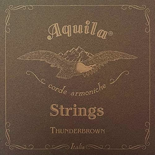 Aquila 166U Thunderbrown, set di stringhe per ukulele/bassi a U