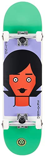 Skateboard Komplett Girl Doll 2, 8.0 x 31.56, Grün