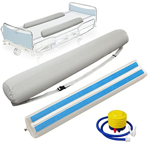CHOYTONG Pare-Chocs gonflables pour Rail de lit, Protection Anti-Chute de Chevet Med Protégez Les Coussins de Coin d'assistance pour alité, Patient, Personne âgée, handicapée, Enceinte