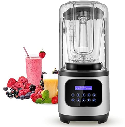 Blender Smoothie Maker 2000W Smoothie Blender with 7 Speed Control, Personal Blender for Smoothies and Shakes, Smoothies Blender with BPA-Free 2L Blender Cups for Ice/Soup/Nuts