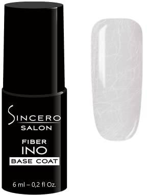 Sincero Salon – Fibre de verre Gel Base INO – Durcisseur pour ongles – Vernis à ongles UV – Vernis à ongles gel pour protection des ongles – Vernis à ongles gel pour ongles endommagés – Vernis UV pour