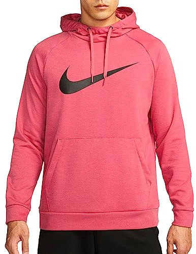 Nike Top M Nk DF Hdie Po Swsh, Adobe/Black, CZ2425-655, M