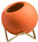 ABOOFAN Pot de Fleurs Créatif Décoration Chic pour Maison et Bureau pour Plantes Orange