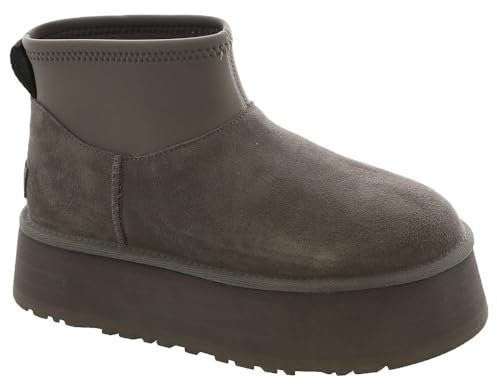 UGG Damen Classic Mini Dipper Fashion Boot, Thundercloud, 41 EU