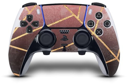 Head Case Designs Licenza Ufficiale Elisabeth Fredriksson Fucsia e Nero Mix Arte Vinile Sticker Gaming Pelle Adesivo Compatibile con Sony Playstation 5 PS5 DualSense Edge Controller