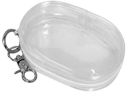 Data Cable Storage Bag - Data Cable Travel Storage Bag, Mobile Phone Charger Storage Organizer - Transparent Portable Headphone Storage Box, Mobile Charger Storage Organizer, 10 x 6 x 3.5cm,