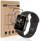 VSEER 2 Stück Schutzfolie für Panzerglas für Apple Watch Series 7/8/9(41mm), Vollständige Abdeckung HD Klar Apple Watch 9 41mm Schutzglas, Anti-Bläschen Anti-Öl Glasfolie für Apple Watch 7/8 41mm