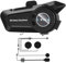 Motoradhelm Bluetooth Headset Motorrad Helm Bluetooth 5.3 Headset DSP&CVC Geräuschunterdrückung Helm Kopfhörer High Sound Quality/IPX6 Wasserdichte/Automatische Antwort Kompatibel Alle Helme 1800mAh