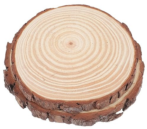 BESPORTBLE 2stücke Holz Gartenpflaster Trittsteine Für Gehwege Im Freien Gartenstein Gartendekor Rasen Dekoration Terrassensteine Und Platten