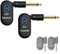Wireless Guitar System, 2.4GHz Guitar Transmitter Receiver USB Rechargeable 100 Feet Range 90° Rotatable Wireless Transmitter Receiver System, Anti-Interference Guitar System For Electric Guitar Bass