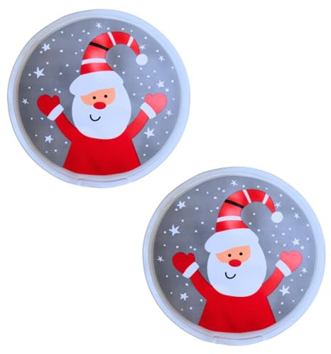 Pack of Cosy Christmas Santa Hand Warmer – Reusable Portable Pocket Warmer with Festive Santa Design – Compact & Durable Winter Accessory – Stocking Filler Gift Idea