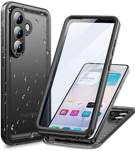 Cozycase TOP Militärschutz 360 Hülle Für Samsung Galaxy S26, Schwarz | Outdoor Panzerhülle Full Armor Case, Vorne Hinten Komplett Schutz, Soßfest Staubschutz Baustelle Waterproof Handyhülle