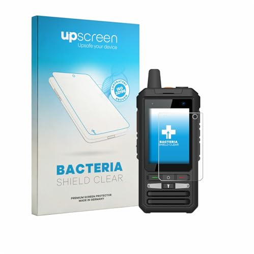 upscreen Antibakterielle Schutzfolie für Uniwa F80S Klare Displayschutz-Folie