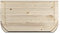 Montegrappa Asse in legno per Lavatoio da cm 60x50