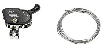 Sturmey Archer Unisex – Erwachsene Schalthebel-2110012000 Schalthebel, Schwarz, 3-Fach