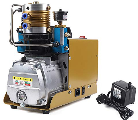 Hochdruck Luftkompressor Automatisch Stopp Kompressor 30MPA 4500PSI 1800W Elektrische Hochdruck PCP Luftpumpe + Öl-Wasser-Abscheider, 130L / Min, Druck Einstellbar