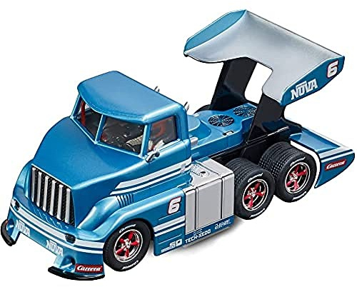 Carrera Digital 132 I Race Truck No.6 I Auto für Rennbahn | Rennbahnen und lizensierte Slotcars | bis zu 6 Spieler | Für Jungs & Mädchen ab 8 Jahren & Erwachsene