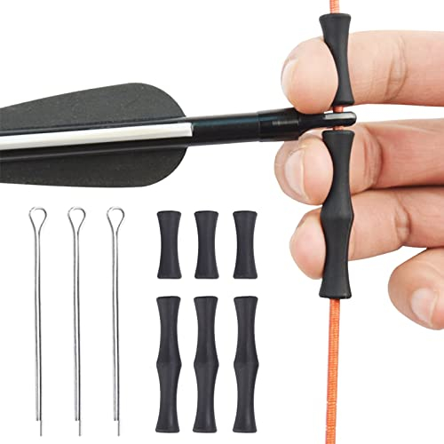 Aatpuss 3 Stück Bogenschießen Fingerschutz,Schießen Jagd Bogen Saiten, Recurve-Bogen-Schutzwerkzeug, Finger Protector Bowstring Schutzausrüstung,Für Jagd Für Jugend Erwachsen Anfänger Schießen