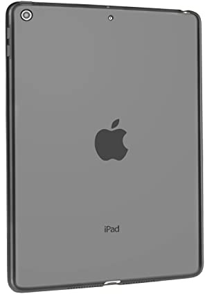 iPad 2nd/3rd/4th Gen. 9.7'' Case, Asgens Black Clear Slim Silicone Soft TPU Tablet Computer Case for Apple iPad 2 3 4, 9.7'' 2011/2012 (Old Model)