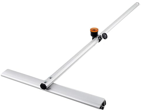 SUDEG 90cm T-Shaped Glass Cutting Tool,T Type Push Glass Cutter,Automatic Control Oiling, 18 ABS Pulley, Aluminum Alloy for Thick Glass, T-Glass and Tile Cutting