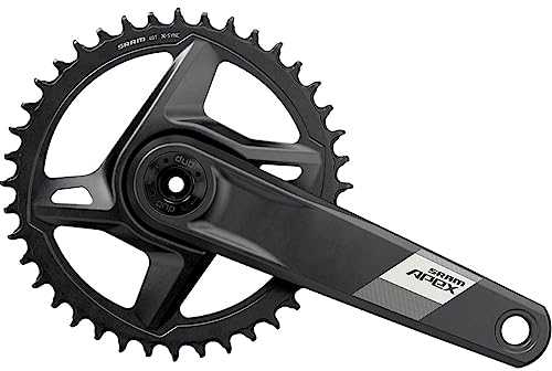 SRAM Apex Dub Kurbelgarnitur, schwarz, 172,5 mm, 40t Direktmontage