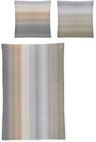 Irisette Edel-Feinbiber Bettwäsche Koala 8489 Multi 1 Bettbezug 135 x 200 cm + 1 Kissenbezug 80 x 80 cm