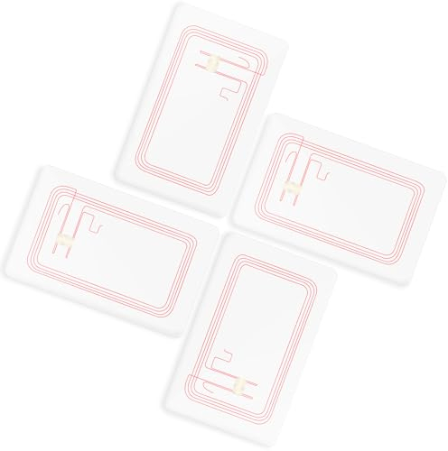 100 Stück NFC-Karten Transparente Karte NFC Tags Ntag215 Karten NFC 215 Tag Wiederbeschreibbare NFC-Tags 504 Byte funktionieren perfekt mit allen NFC-fähigen Geräten
