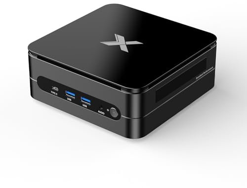 Mini PC i7 12700H(14C/20T,Up to 4.7GHz) Gaming Mini PC 32GB DDR4 1TB M.2 SSD, Mini Computer Supports 4K@60Hz Triple Display/WiFi 6/BT5.2/Gaming/Office/Home Mini PC Computer