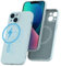 Garegce Magnetic Case for iPhone 13 Compatible with MagSafe, Shockproof Liquid Silicone Cover, Camera Protection, Ultra Thin Scratch Resistant Soft Case for iPhone 13 – 6.1 Inches, Light Blue